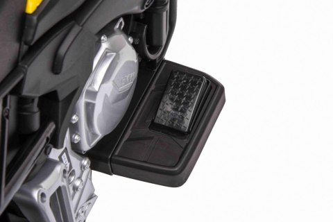 Motor BMW F850 GS na akumulator dla dzieci Żółty + Kółka pomocnicze + Audio LED + Wolny Start + EVA