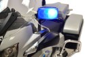 Pojazd Motor BMW Policja MOTOR BMW POLICJA Światła Duży Na Akumulator Led