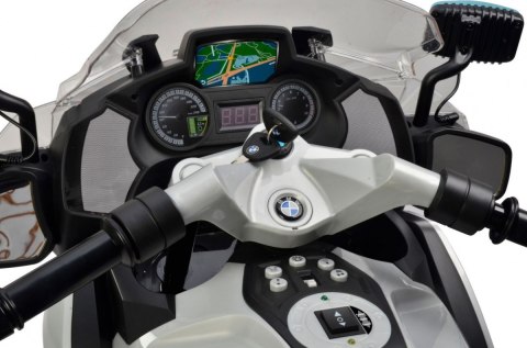 Pojazd Motor BMW Policja MOTOR BMW POLICJA Światła Duży Na Akumulator Led