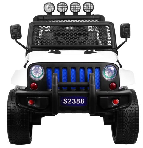 Autko terenowe Raptor Drifter Biały + Pilot + Napęd 4x4 + Schowek + Wolny Start + MP3 LED