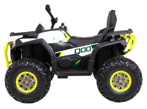 Quad na akumulator XMX607 ATV 4x4 180 Watt Pilot Biały