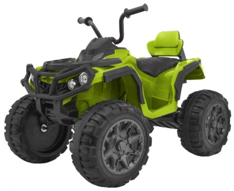 Quad ATV na akumulator dla dzieci Zielony + Koła EVA + Radio MP3 + LED + Wolny Start