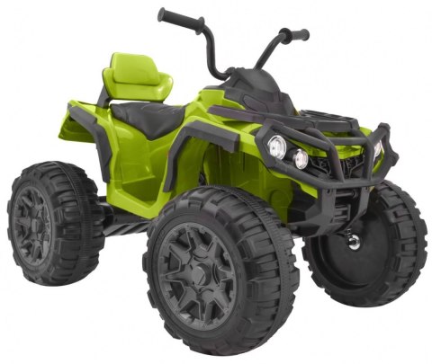 Quad ATV na akumulator dla dzieci Zielony + Koła EVA + Radio MP3 + LED + Wolny Start