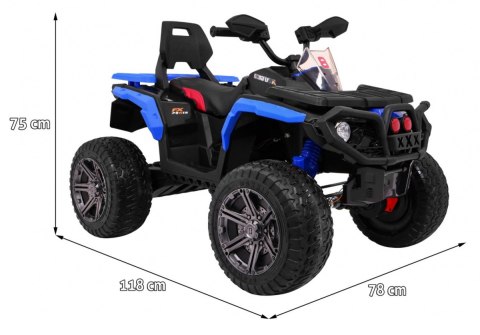 Pojazd Quad Maverick 4x4 Niebieski