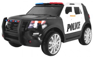 Pojazd SUV Police na akumulator 2x45W EVA Ecoskóra CH9935