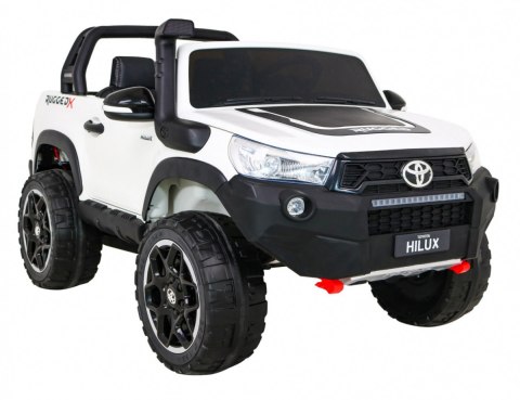 Toyota Hilux na akumulator dla dziecka Biała