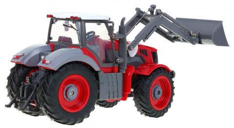 Traktor Czerwony Przyczepa Czerwona 2,4GHz