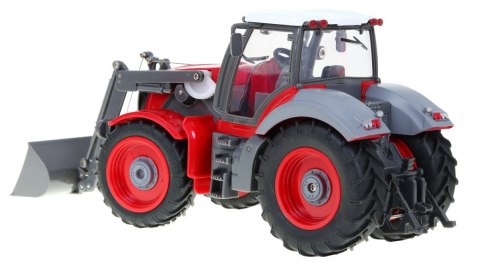 Traktor Czerwony Przyczepa Czerwona 2,4GHz