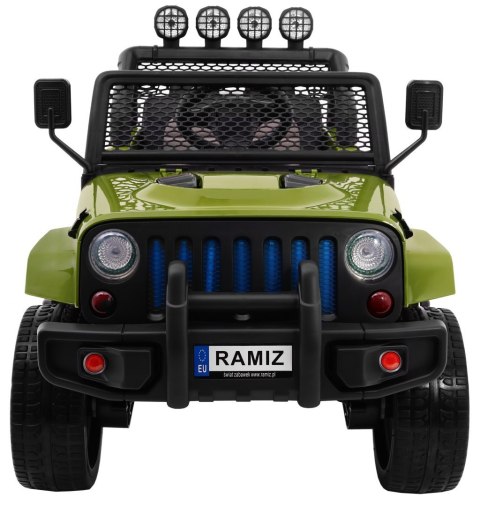 Autko terenowe Raptor Drifter Zielony + Pilot + Napęd 4x4 + Schowek + Wolny Start + MP3 LED