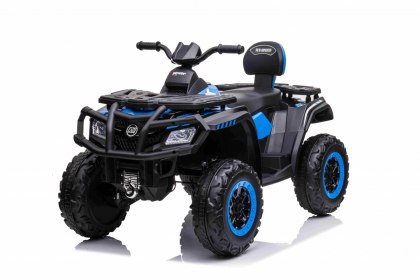 Quad XT-Speed dla dzieci Niebieski + Napęd 4x4 + EVA + Wolny Start + Radio MP3 + LED