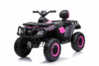 Quad XT-Speed dla dzieci Różowy + Napęd 4x4 + EVA + Wolny Start + Radio MP3 + LED