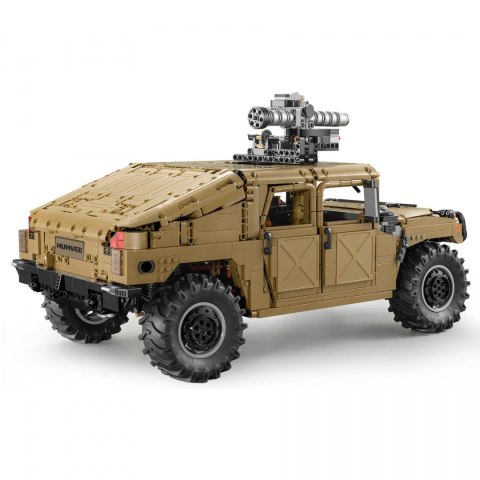 Klocki techniczne CaDA 3935 el. Humvee pojazd wojskowy 1:8 dla dzieci 8+