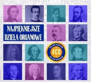 Najpiękniejsze Dzieła Organowe 4CD