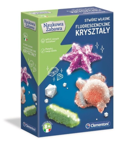 Naukowa zabawa. Fluorescencyjne kryształy