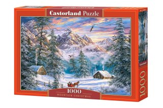 Puzzle 1000 el. Mountain Christmas