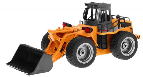 Spychacz Buldożer R/C 2,4G Metalowa Łyżka 1:18