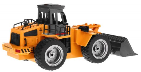 Spychacz Buldożer R/C 2,4G Metalowa Łyżka 1:18