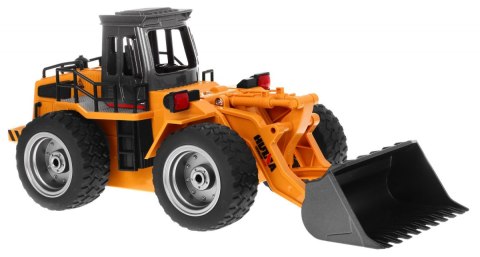 Spychacz Buldożer R/C 2,4G Metalowa Łyżka 1:18