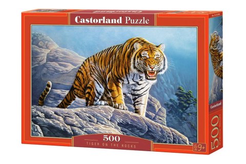 Puzzle 500 el. Tiger on the Rocks