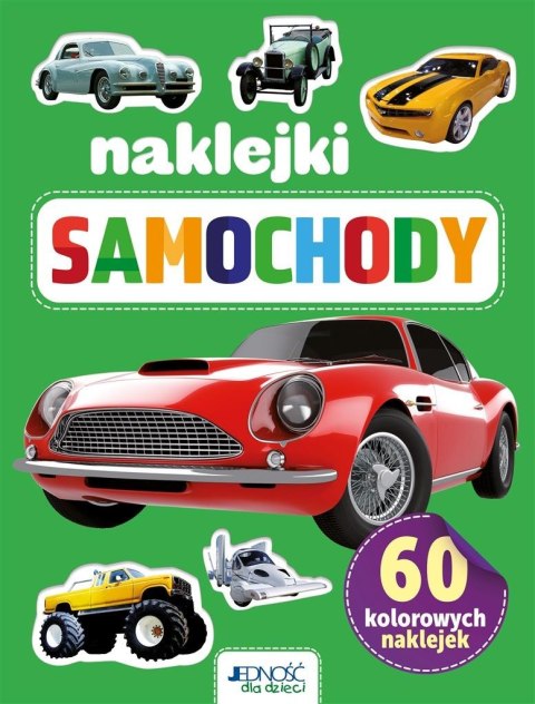 Samochody. 60 kolorowych naklejek