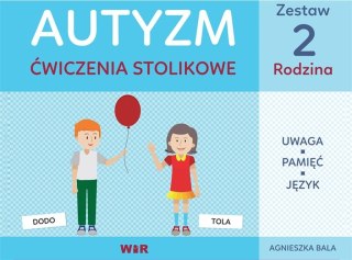 Autyzm. Ćwiczenia stolikowe. Zestaw 2 Rodzina