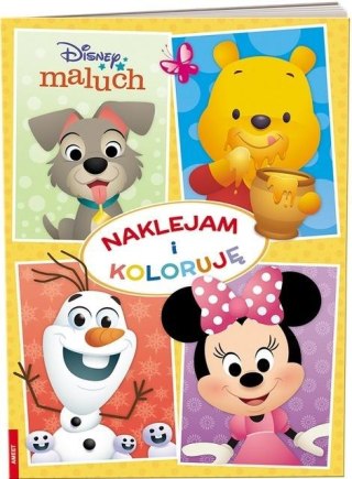 Disney Maluch. Naklejam i Koloruję