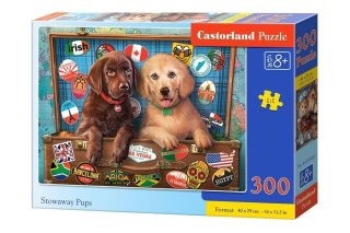 Puzzle 300 el. Stowaway Pups