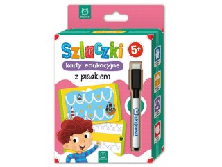 Szlaczki - karty edukacyjne z pisakiem KS0296