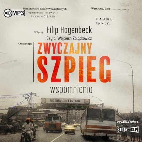 Zwyczajny szpieg. Wspomnienia audiobook