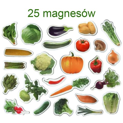 Zestaw Magnesów Warzywa MV 6032-12