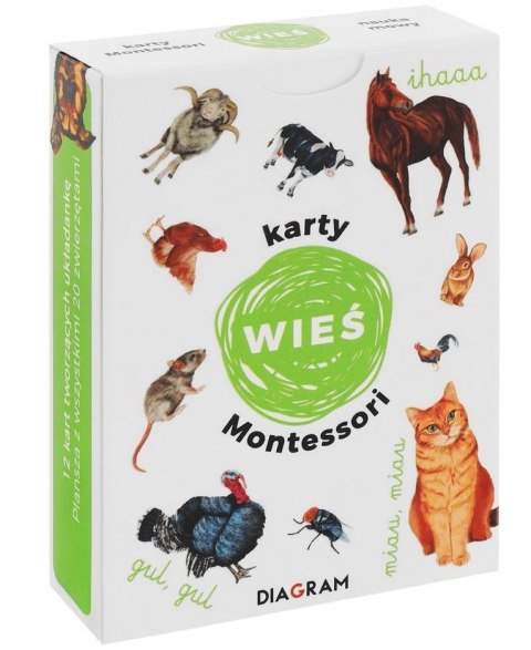 Karty Montessori. Wieś