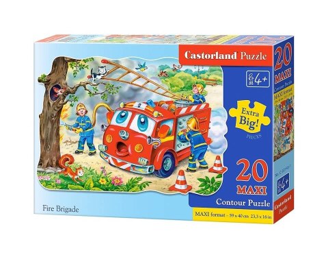 Puzzle 20 el. MAXI Fire Brigade