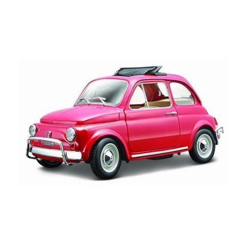 Fiat 500L 1968 Red 1:24 BBURAGO