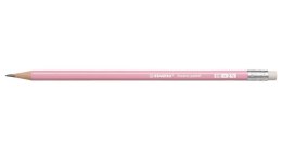 Ołówek Swano Pastel HB z gumką różowy (12szt)