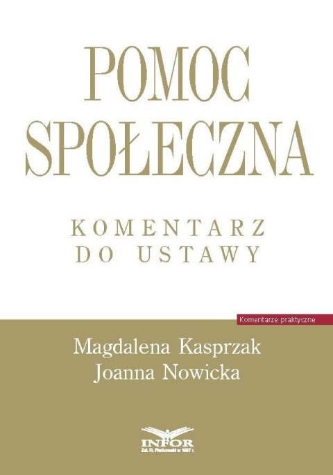 Pomoc społeczna. Komentarz do ustawy