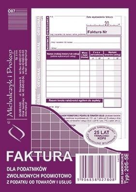 Faktura 205-5E