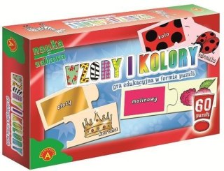 Puzzle - Wzory i kolory ALEX