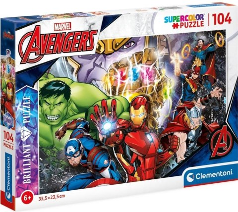 Puzzle 104 Brilliant Marvel