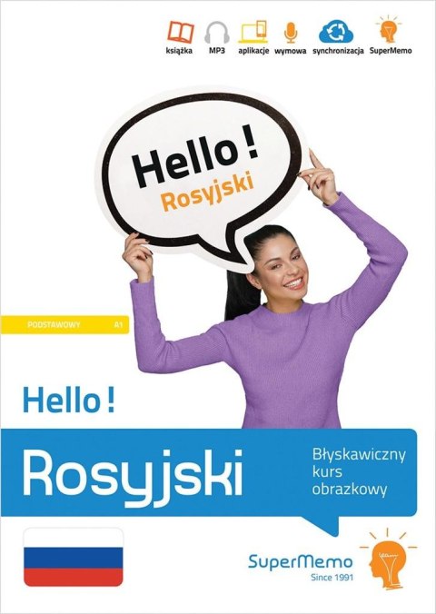 Hello! Rosyjski. Błyskawiczny kurs obrazkowy A1