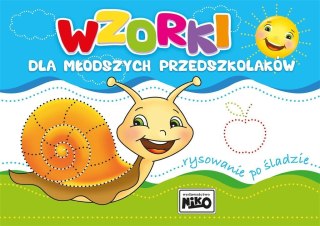 Wzorki dla młodszych przedszkolaków. Rysowanie po