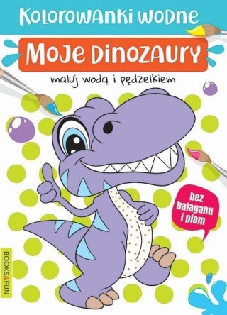 Kolorowanki wodne - Moje dinozaury