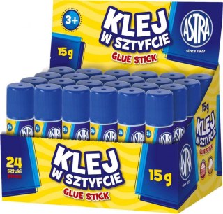 Klej w sztyfcie 15g (24szt) ASTRA