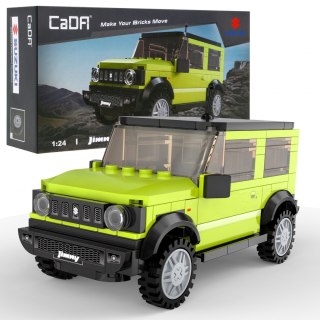 Klocki techniczne CaDA 192 el. Auto terenowe Suzuki Jimny 1:24 dla dzieci 8+