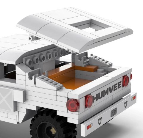 Klocki techniczne CaDA 328 el. Humvee pojazd wojskowy 1:24 dla dzieci 8+