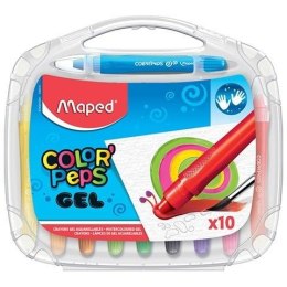 Kredki Colorpeps żelowe 10 kolorów MAPED