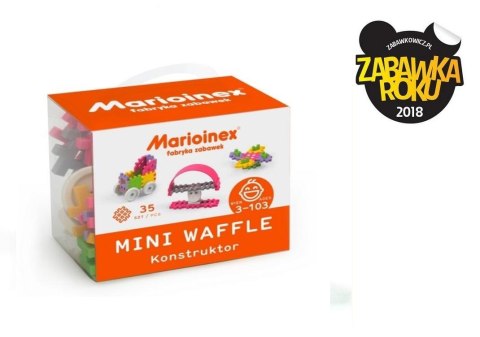 Mini Waffle 35 elementów Konstruktor Dziewczynka