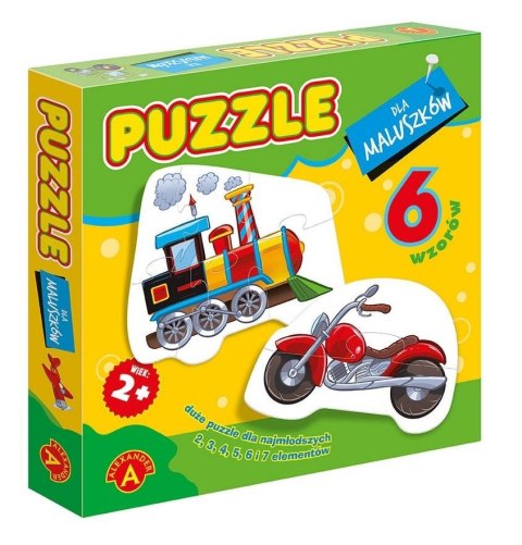 Puzzle dla maluszków Lokomotywa ALEX