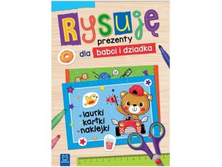 Aksjomat Rysuję prezenty dla babci i dziadka. Laurki, kartk KS0339