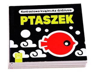 Kontrastowa książeczka harmonijka Ptaszek KS0346