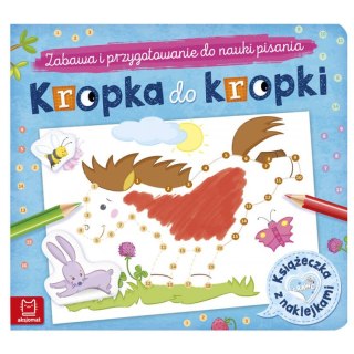 Kropka do kropki Książeczka z naklejkami KS0235